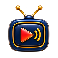 Logo 3D IPTV En España Smarters Pro para planes IPTV España